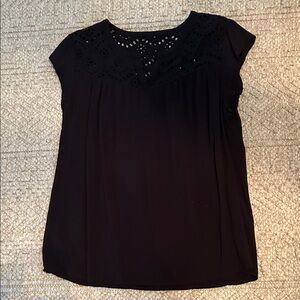 Elegant Black Women's Top